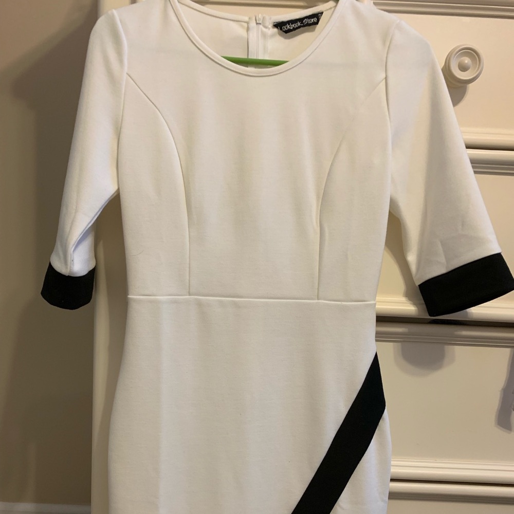 Asymmetrical wrap dress